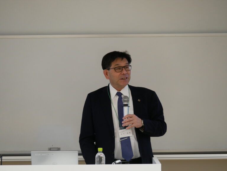 開催校挨拶(日本工業大学 竹内学長)